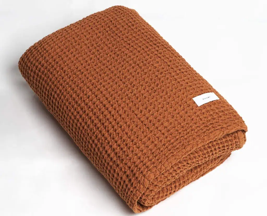 Waffle blanket